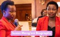 Susan Mang’eni Biography