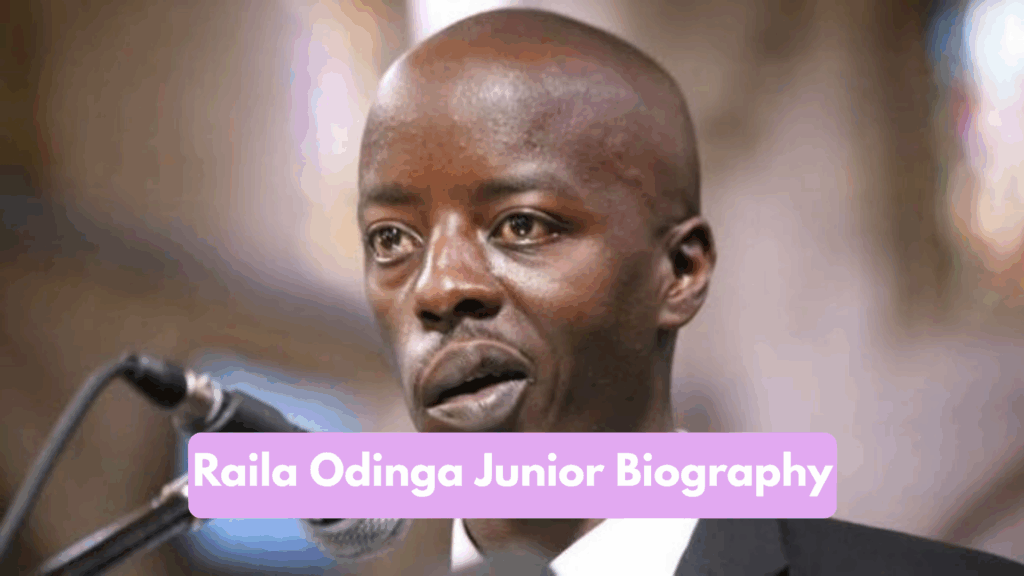 raila odinga junior biography